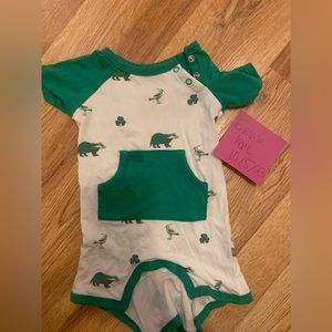 Kyte Baby Shortall 3-6 Irish Print